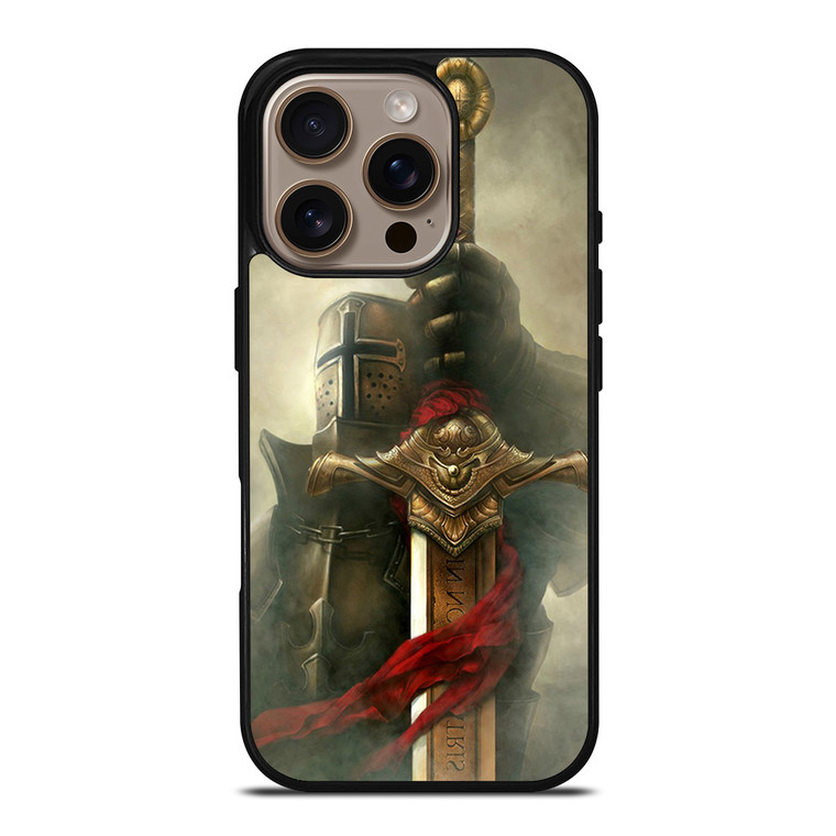 MEDIEVAL KNIGHT TEMPLAR iPhone 16 Pro Case