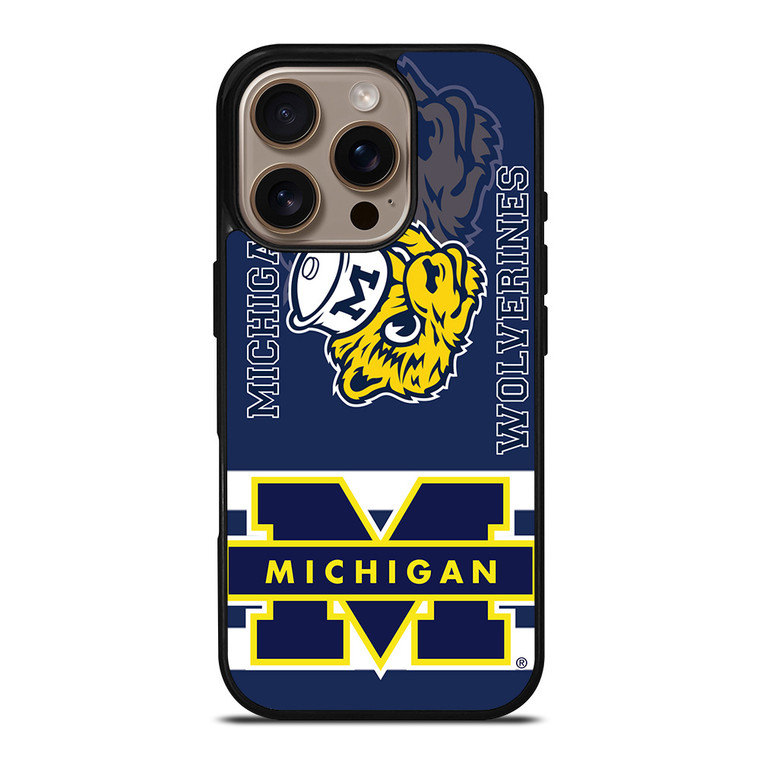 MICHIGAN WOLVERINES 6 iPhone 16 Pro Case