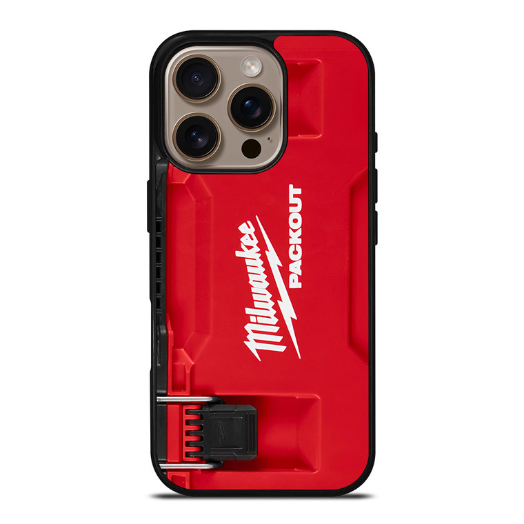 MILWAUKEE TOOLBOX LOGO PACKOUT iPhone 16 Pro Case