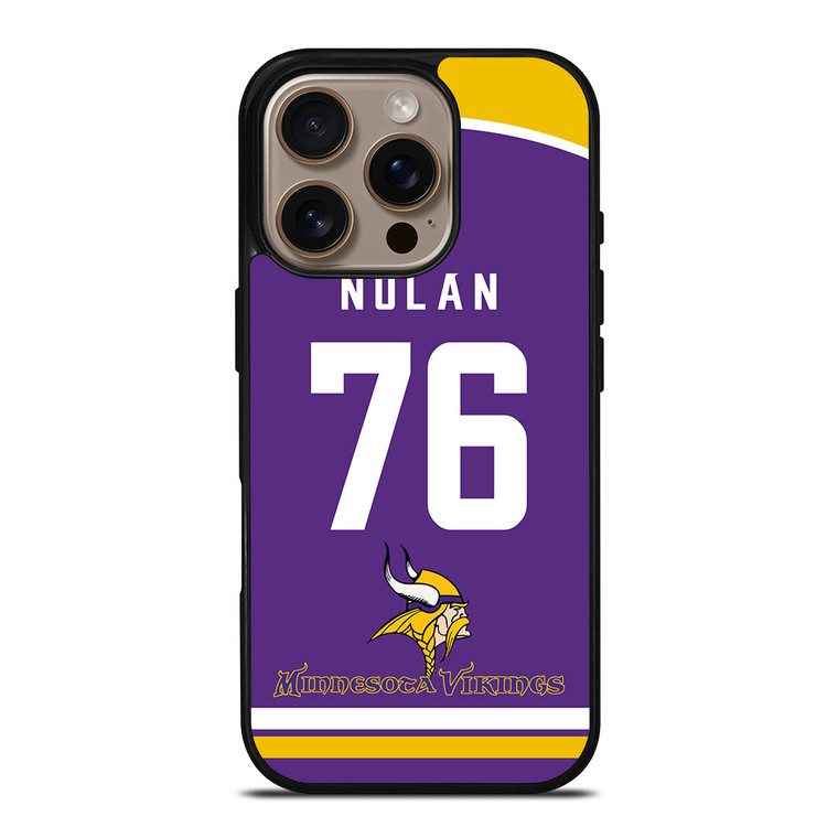 MINNESOTA VIKINGS NOLAN iPhone 16 Pro Case