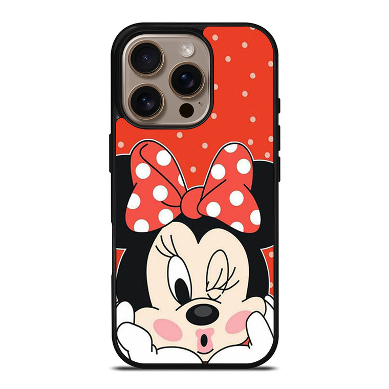 MINNIE MOUSE DISNEY CARTOON iPhone 16 Pro Case