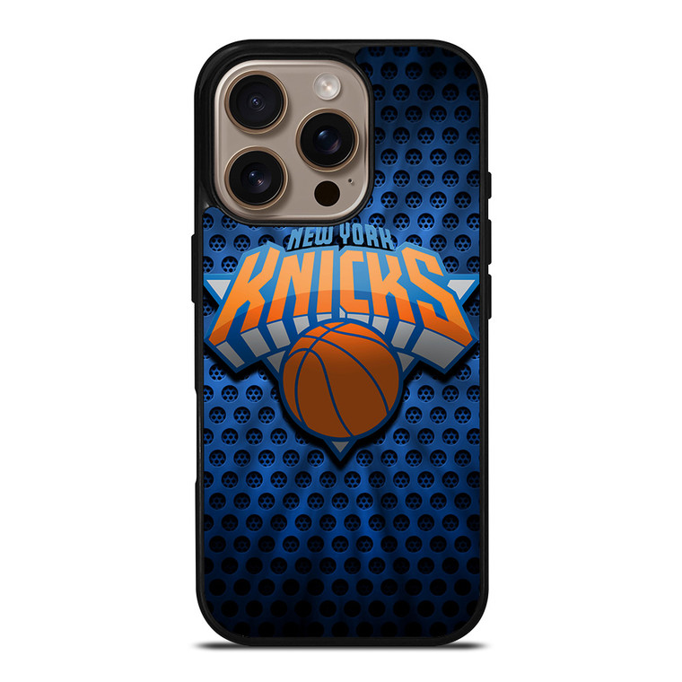 NEW YORK KNICKS LOGO BLUE iPhone 16 Pro Case