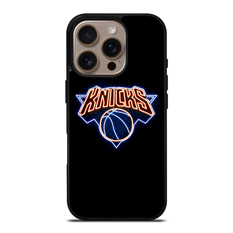 NEW YORK KNICKS NEON LOGO iPhone 16 Pro Case