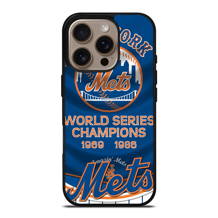 NEW YORK METS WORLD SERIES iPhone 16 Pro Case