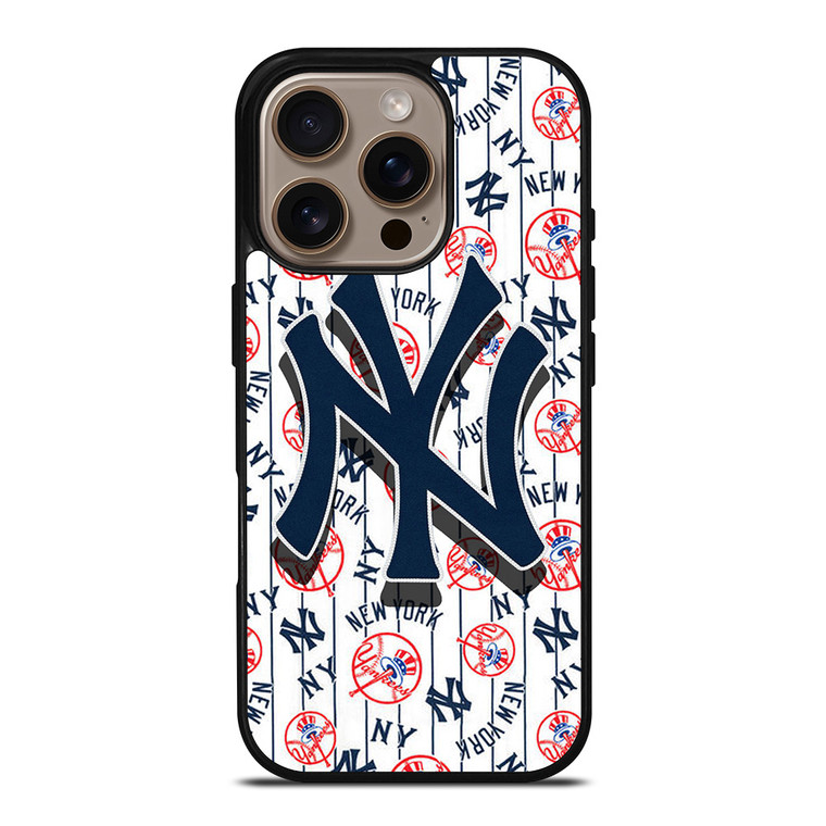 NEW YORK YANKEES TEAM BASEBALL LOGO iPhone 16 Pro Case