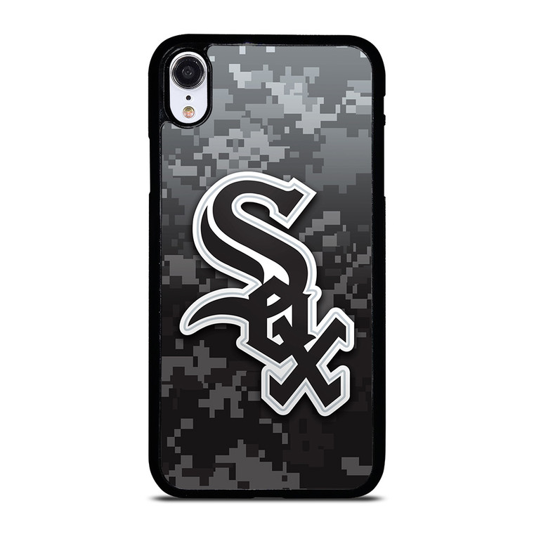 CHICAGO WHITE SOX CAMO LOGO iPhone XR Case