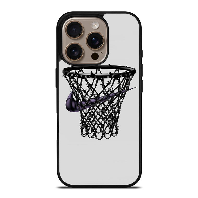 NIKE LOGO RING BASKETBALL NEVER STOPS iPhone 16 Pro Case