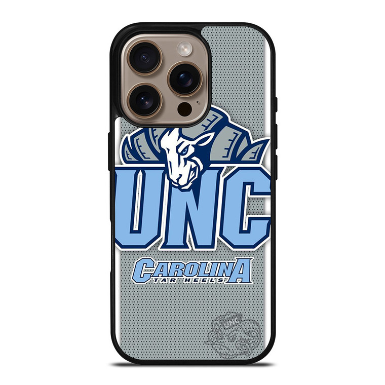 NORTH CAROLINA TAR HEELS UNIVERSITY FOOTBALL LOGO iPhone 16 Pro Case