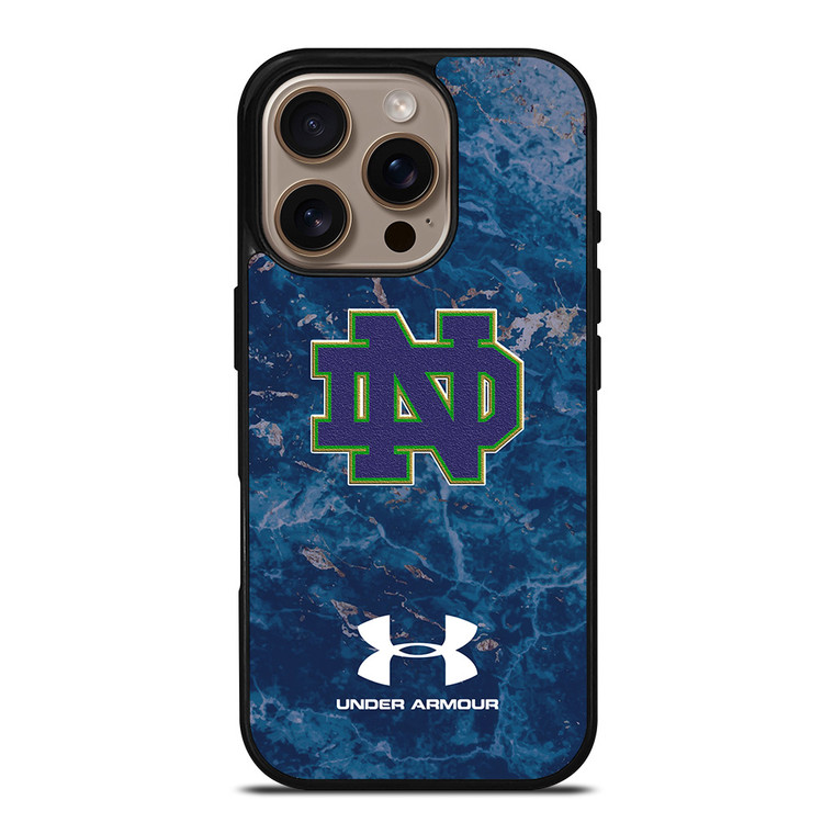 NOTRE DAME FIGHTING FOOTBALL UNDER ARMOUR iPhone 16 Pro Case