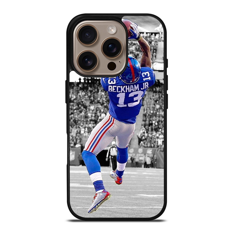 ODELL BECKHAM JR CATCH BALL NEW YORK GIANTS iPhone 16 Pro Case