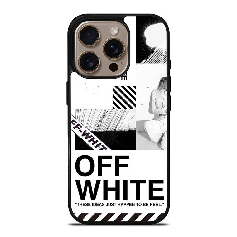 OFF WHITE COLLAGE iPhone 16 Pro Case