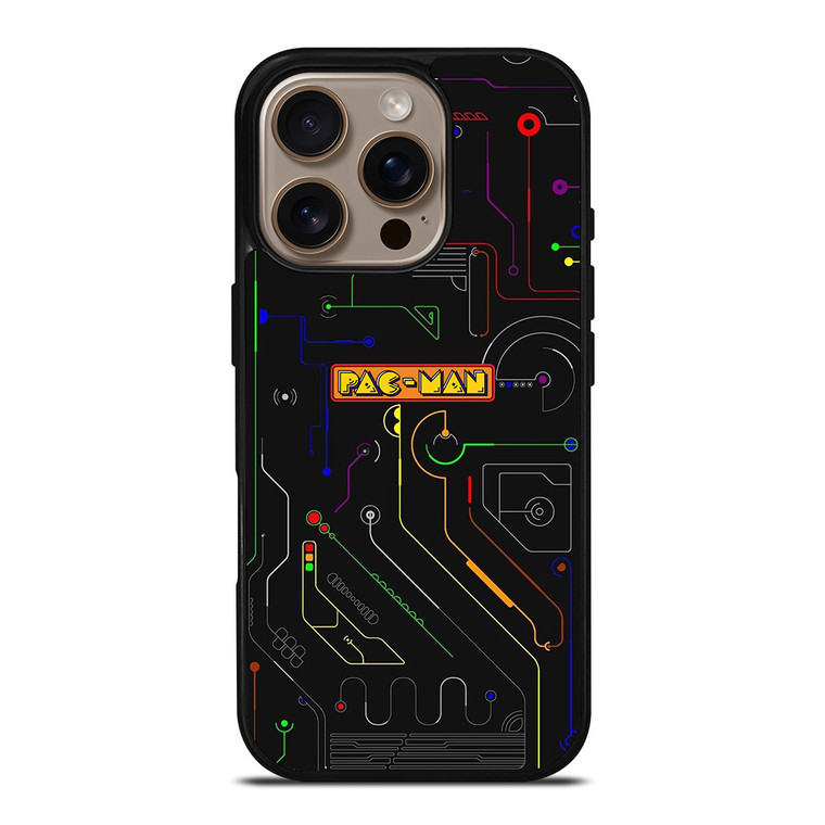 PAC MAN CIRCUIT ENGINE iPhone 16 Pro Case PAC MAN CIRCUIT ENGINE iPhone 16 Pro Case