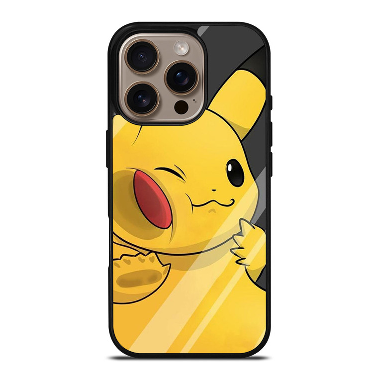 PIKACHU POKEMON CHUBBY iPhone 16 Pro Case