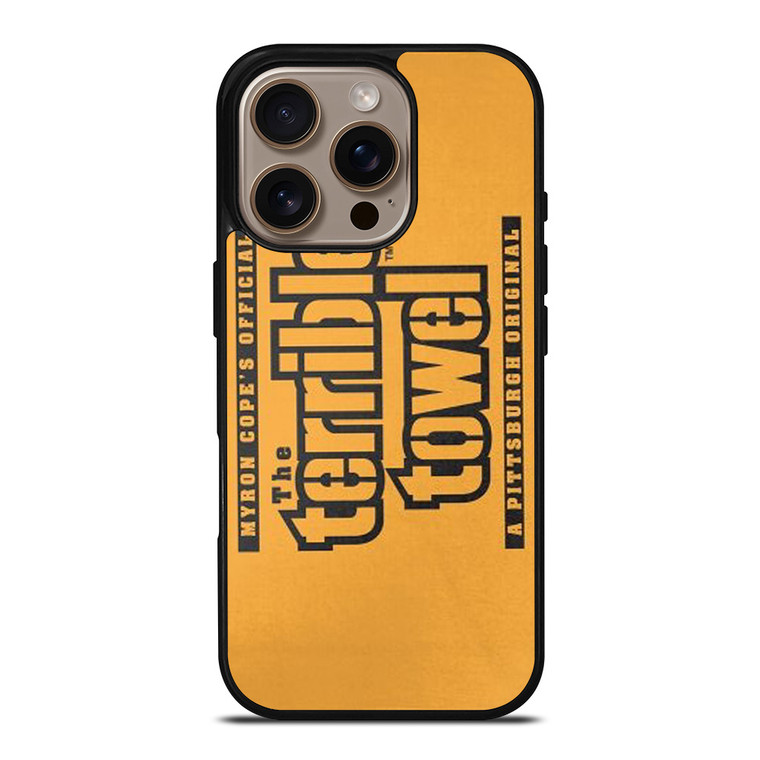 PITTSBURGH STEELERS TOWEL iPhone 16 Pro Case