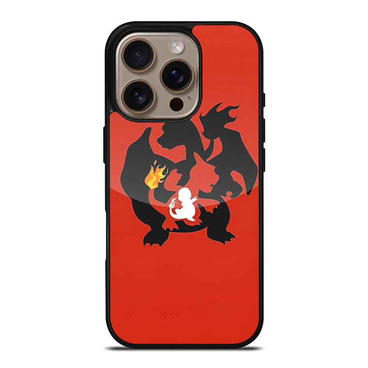POKEMON CHARMANDER CHARMELEON CHARIZARD iPhone 16 Pro Case POKEMON CHARMANDER CHARMELEON CHARIZARD iPhone 16 Pro Case