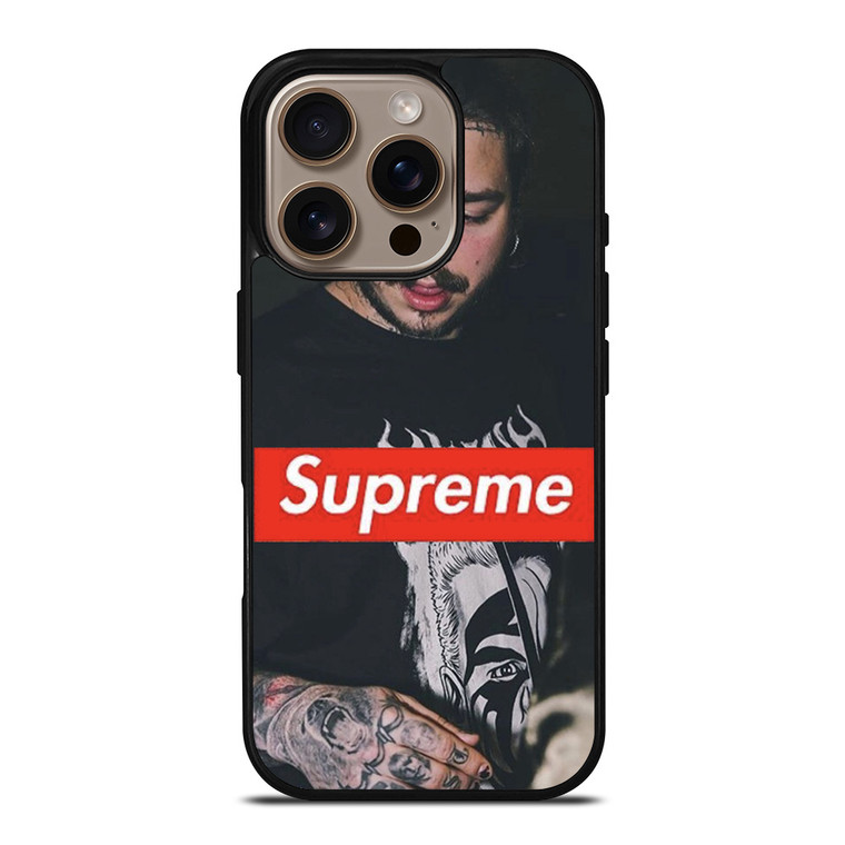 POST MALONE SUPREME iPhone 16 Pro Case
