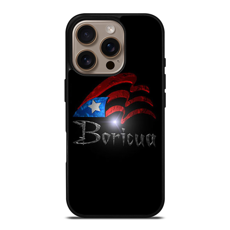 PUERTO RICO FLAG BORICUA iPhone 16 Pro Case