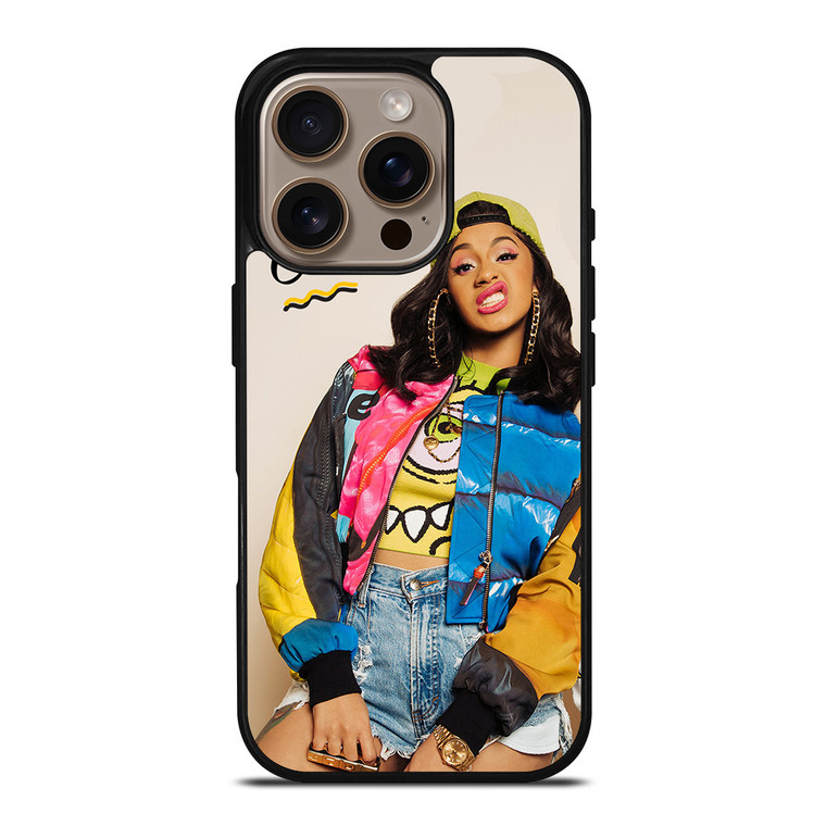RAPPER CARDI B iPhone 16 Pro Case