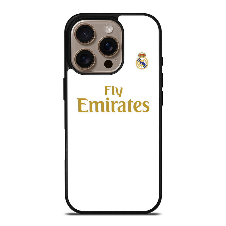 REAL MADRID HOME JERSEY iPhone 16 Pro Case REAL MADRID HOME JERSEY iPhone 16 Pro Case