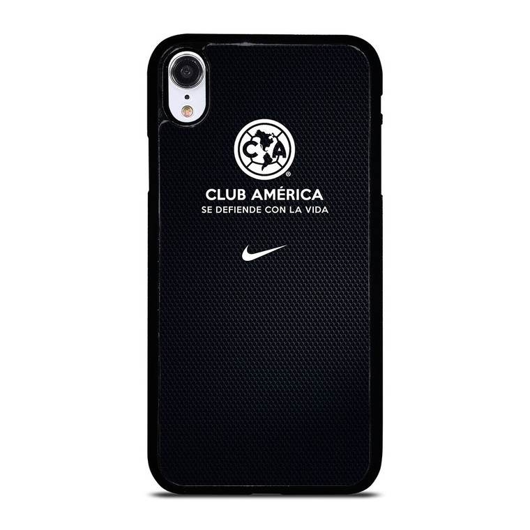 CLUB AMERICA BLACK LOGO iPhone XR Case
