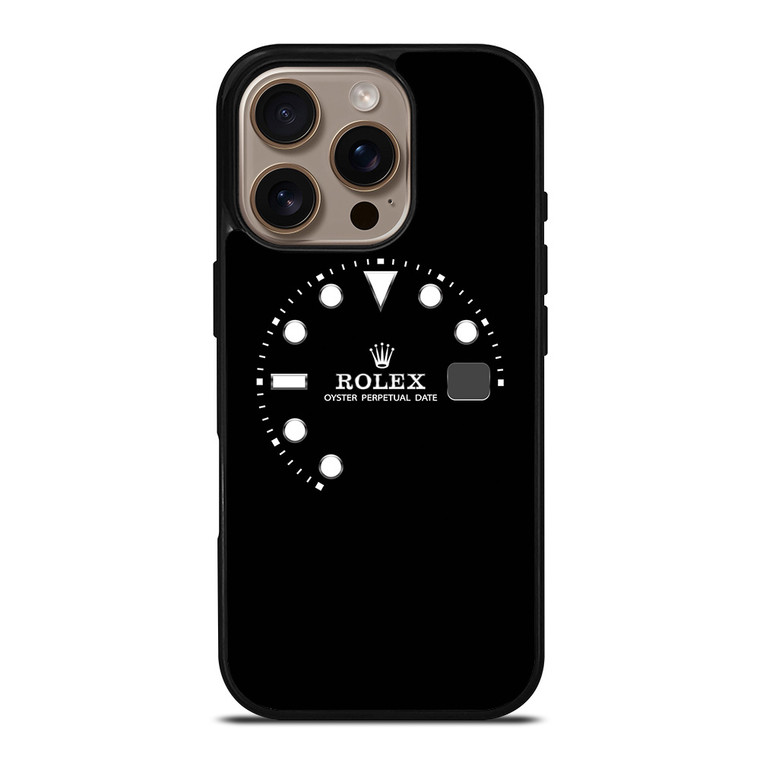 ROLEX ANALOG WATCH LOGO ART iPhone 16 Pro Case