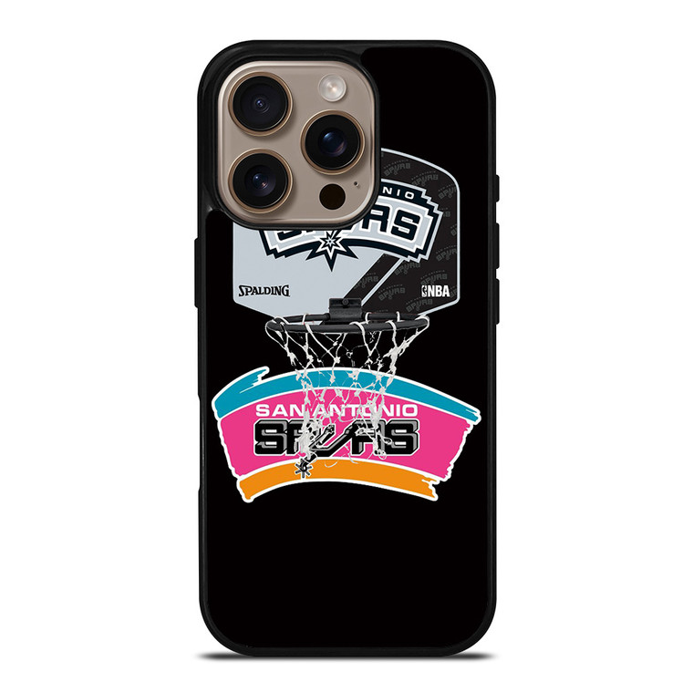 SAN ANTONIO SPURS 2 iPhone 16 Pro Case SAN ANTONIO SPURS 2 iPhone 16 Pro Case