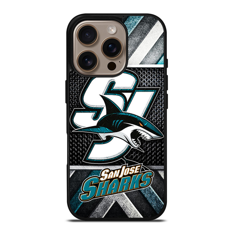 SAN JOSE SHARKS LOGO NHL iPhone 16 Pro Case