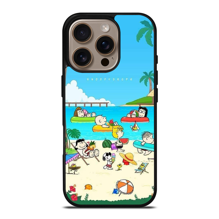 SNOOPY THE PEANUTS BEACH iPhone 16 Pro Case SNOOPY THE PEANUTS BEACH iPhone 16 Pro Case