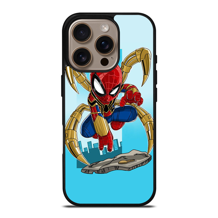 SPIDERMAN IRON SPIDER KAWAII MARVEL iPhone 16 Pro Case