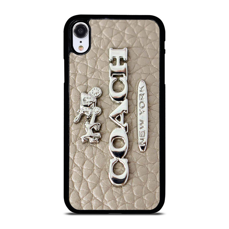COACH LOGO GLOWING TEXTURE iPhone XR Case