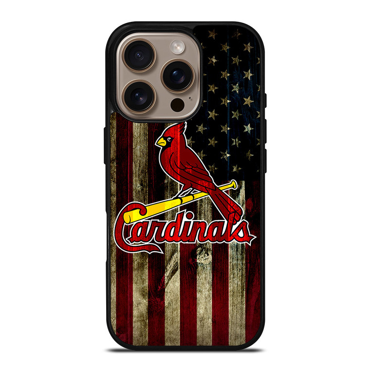 ST LOUIS CARDINALS MLB NEW iPhone 16 Pro Case