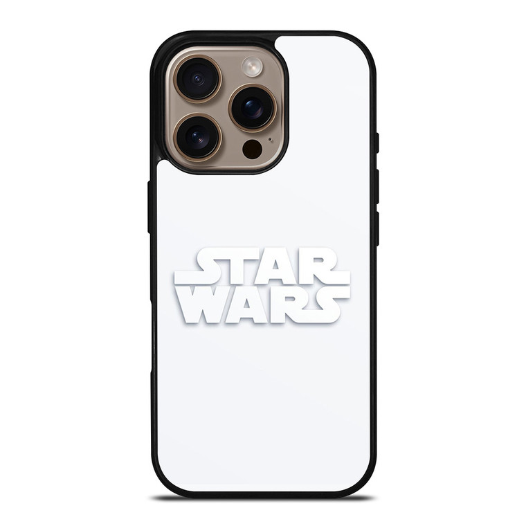 STARWARS LOGO WHITE iPhone 16 Pro Case
