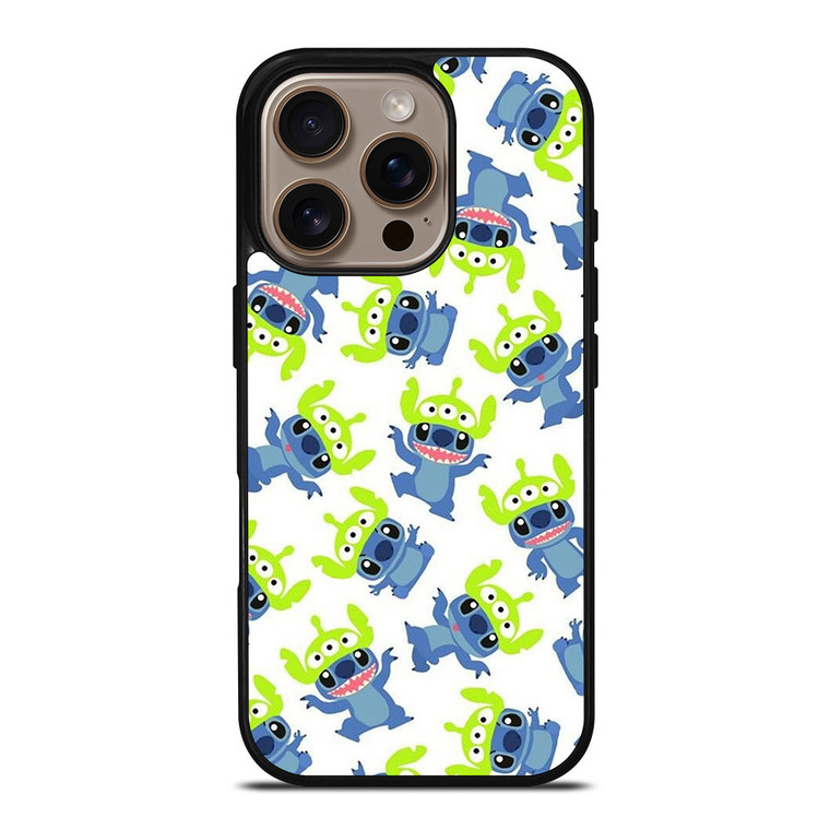 STITCH ALIEN COLLAGE iPhone 16 Pro Case STITCH ALIEN COLLAGE iPhone 16 Pro Case