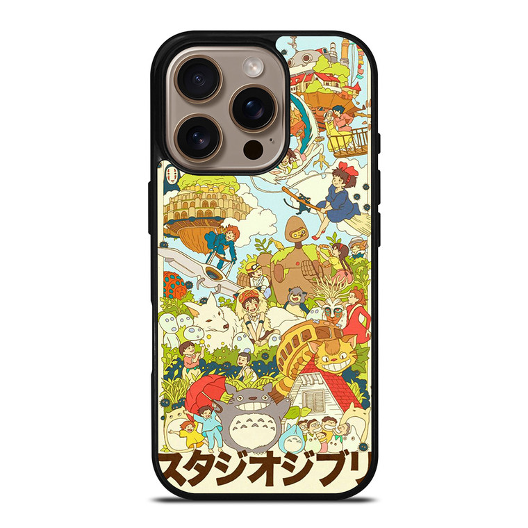STUDIO GHIBI ARTWORK iPhone 16 Pro Case