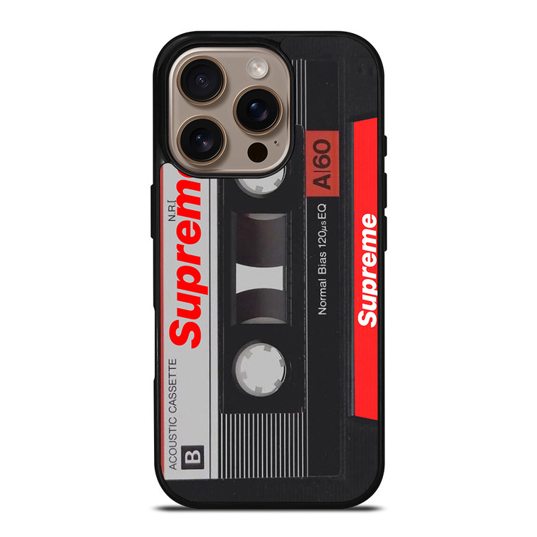 SUPREME LOGO TAPE CLASSIC iPhone 16 Pro Case