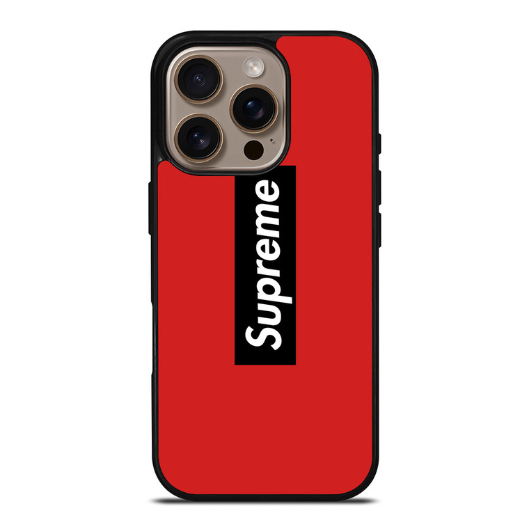 SUPREME LOGO iPhone 16 Pro Case