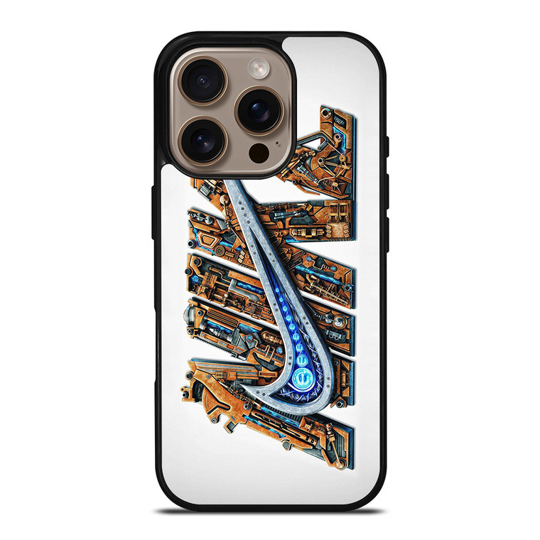 SWOOSH LOGO NIKE MECHANIC iPhone 16 Pro Case