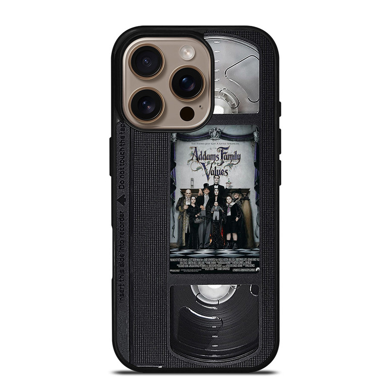 THE ADAMS FAMILY HORROR MOVIE TAPE iPhone 16 Pro Case