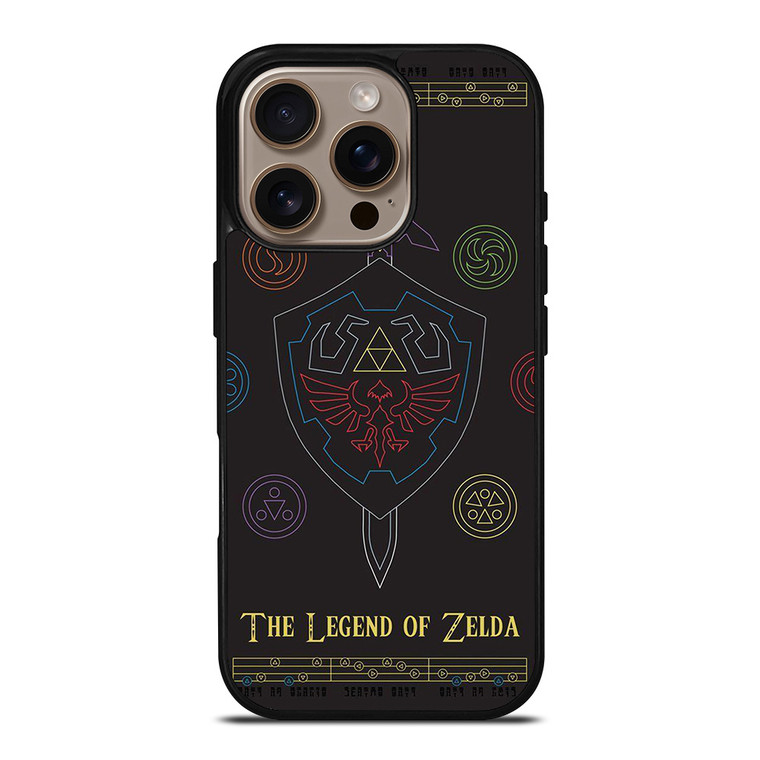 THE LEGEND OF ZELDA GAME ICON LOGO iPhone 16 Pro Case