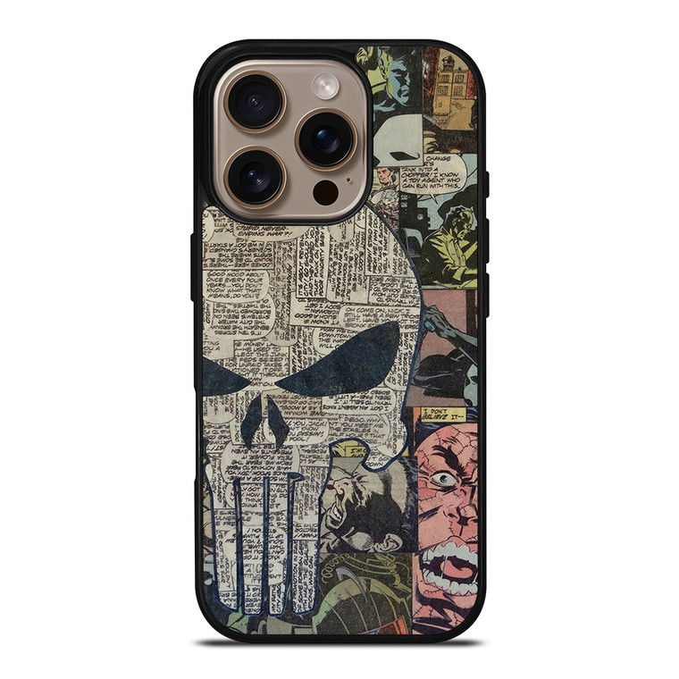 THE PUNISHER COMIC iPhone 16 Pro Case