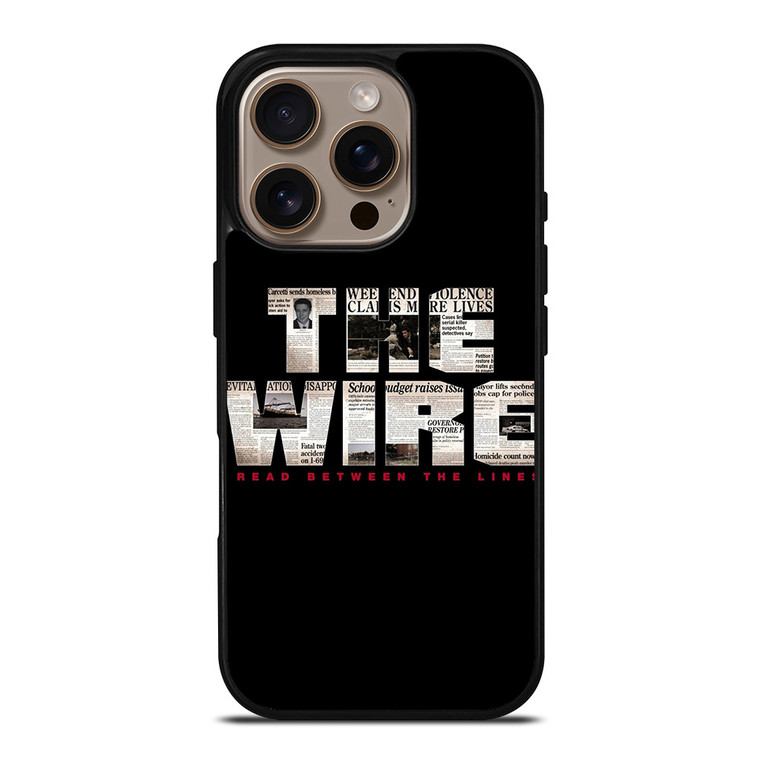 THE WIRE iPhone 16 Pro Case