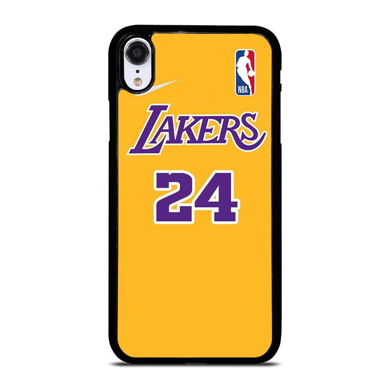COBE BRYANT LAKERS JERSEY iPhone XR Case COBE BRYANT LAKERS JERSEY iPhone XR Case
