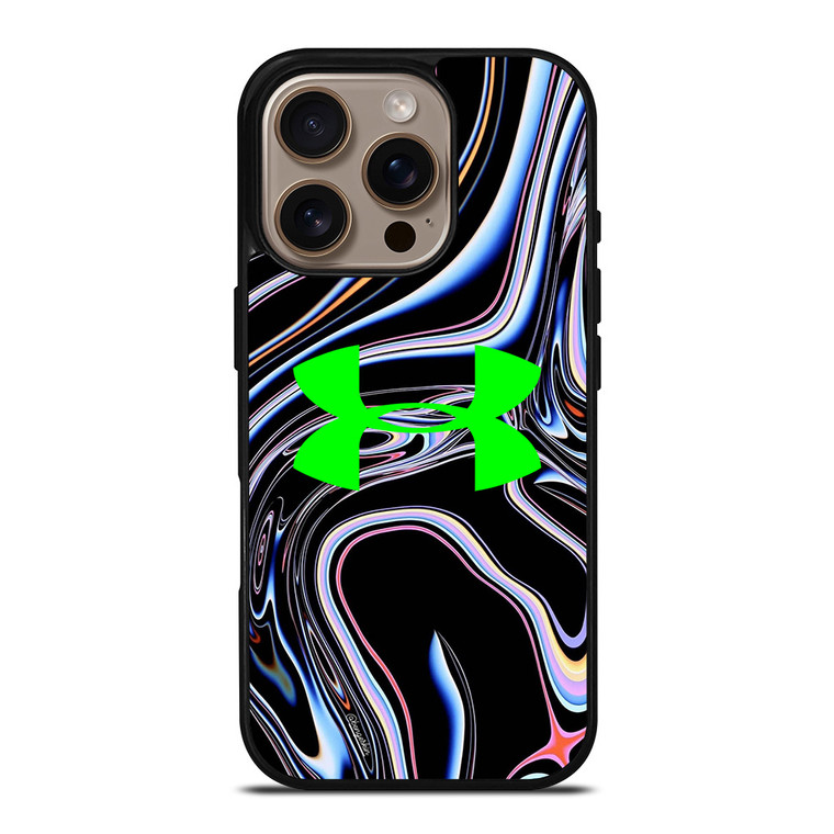 UNDER ARMOUR LOGO LIQUID CHROME iPhone 16 Pro Case