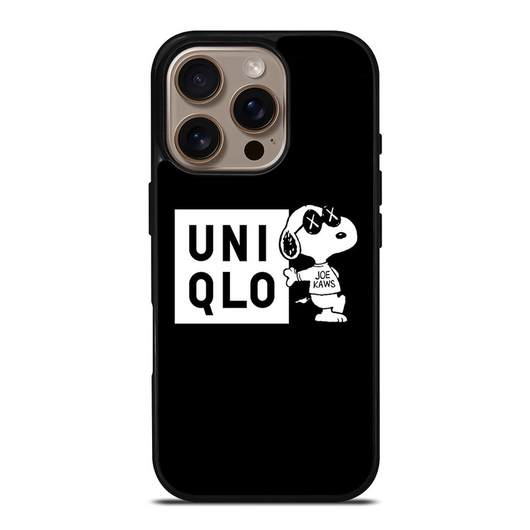 UNIQLO JOE KAWS SNOOPY THE PEANUTS iPhone 16 Pro Case