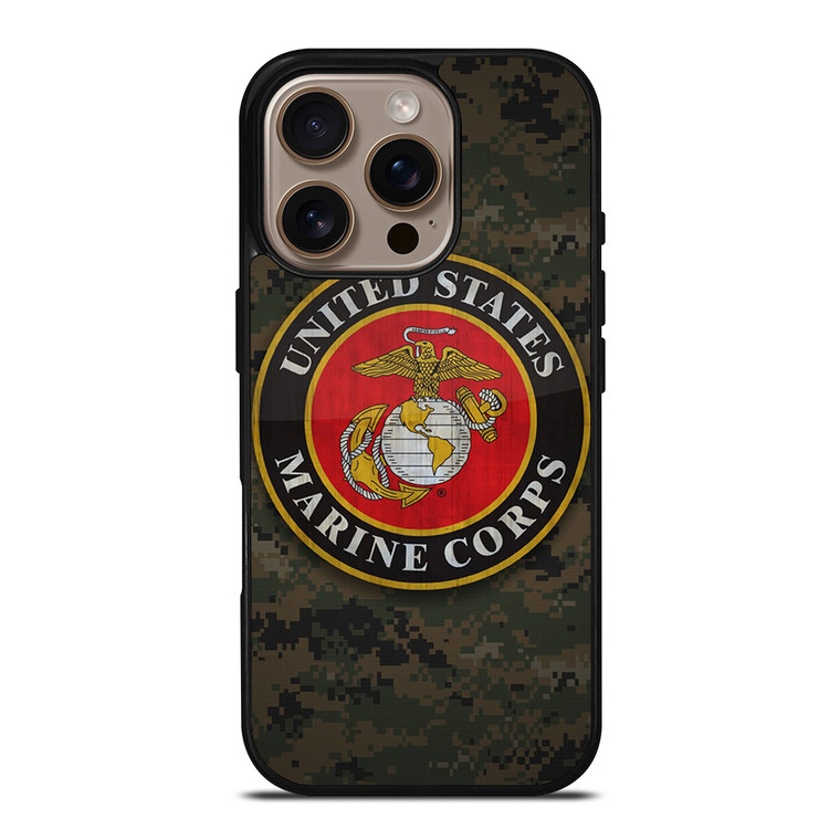 US MARINE CORPS USMC 3 iPhone 16 Pro Case