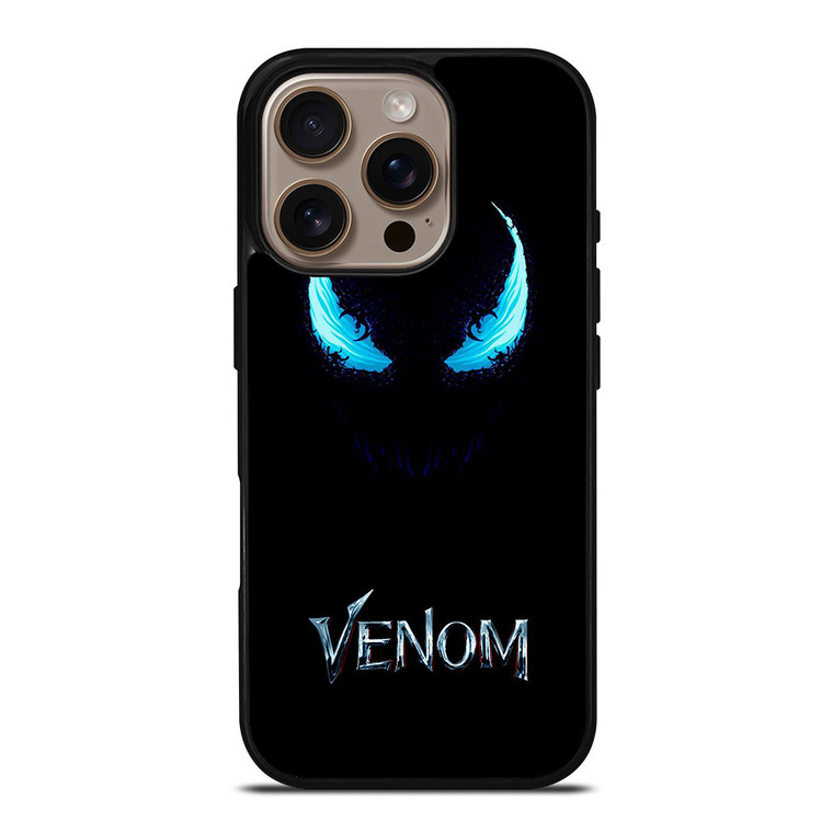 VENOM BLACK ICON EYES iPhone 16 Pro Case