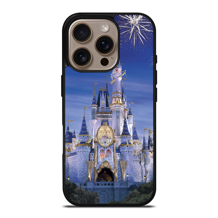 WALT DISNEY CASTLE FIREWORKS iPhone 16 Pro Case