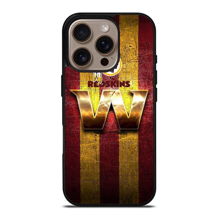 WASHINGTON REDSKINS FOOTBALL LOGO EMBLEM iPhone 16 Pro Case