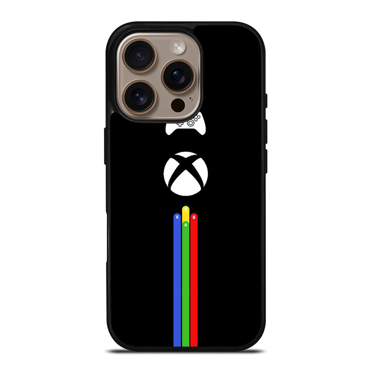 X BOX GAME CONSOLE ARTWORK iPhone 16 Pro Case