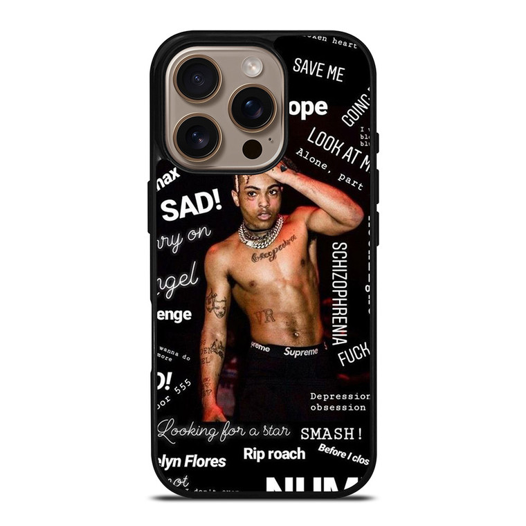 XXXTENTACION QUOTE iPhone 16 Pro Case